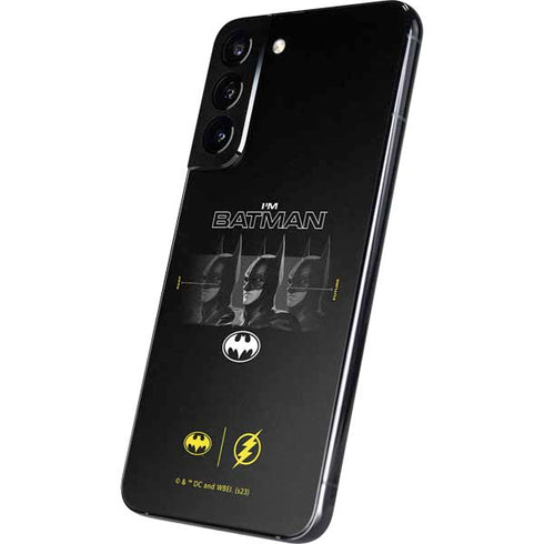DC Comics The Flash Movie: I am Batman Past to Future Galaxy S22 Plus Skin